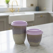 Ceramic Flat White Cup 6oz in Deia