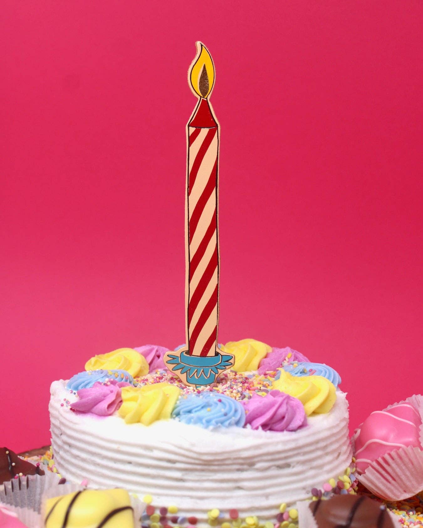 Birthday Candle Bookmark
