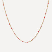 Sand Necklace | Red