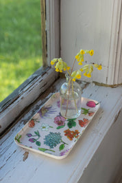 Linen Tray Isabelle Boinot | Fleur