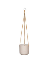 Hanging planter Round Charlie M Grey Washed Ø18cm x H17,5cm