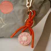 Hibiscus Bag Charm Keychain
