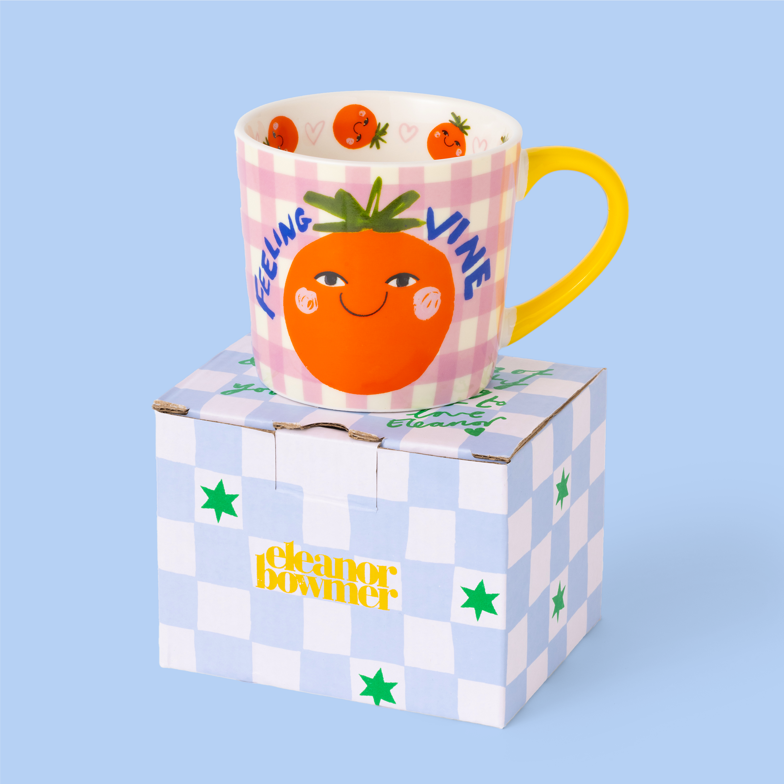 Feeling Vine mug by Eleanor Bowmer, further view