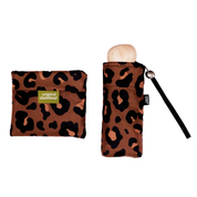 Leopard print foldable shopping bag by Original Duckhead, further view