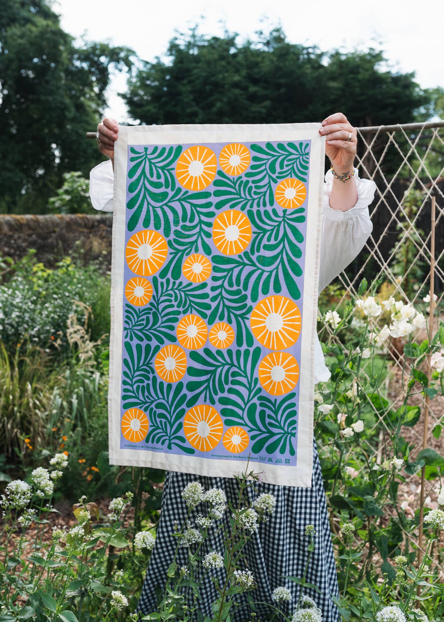 Floral Tea Towel | Vine