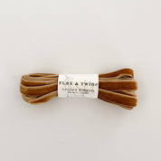 Flax & Twine 3/8" Velvet Ribbon (9ft / 2.74m)