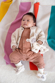 Cotton Knit Baby Slipper Socks | Sheep