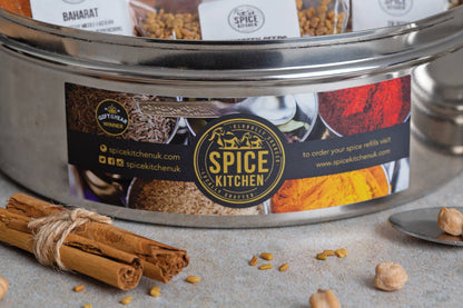 AFRICAN & MIDDLE EASTERN SPICE TIN WITH 9 SPICES