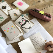 Patch Cards - Lucky Cat