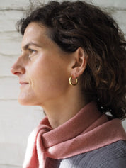 'Emma' Chunky Gold Hoop Earrings