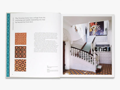 Spread from Design bible for the Victorian home. Hardback book exploring how today’s designers are adapting these houses in innovative ways for contemporary lifestyles