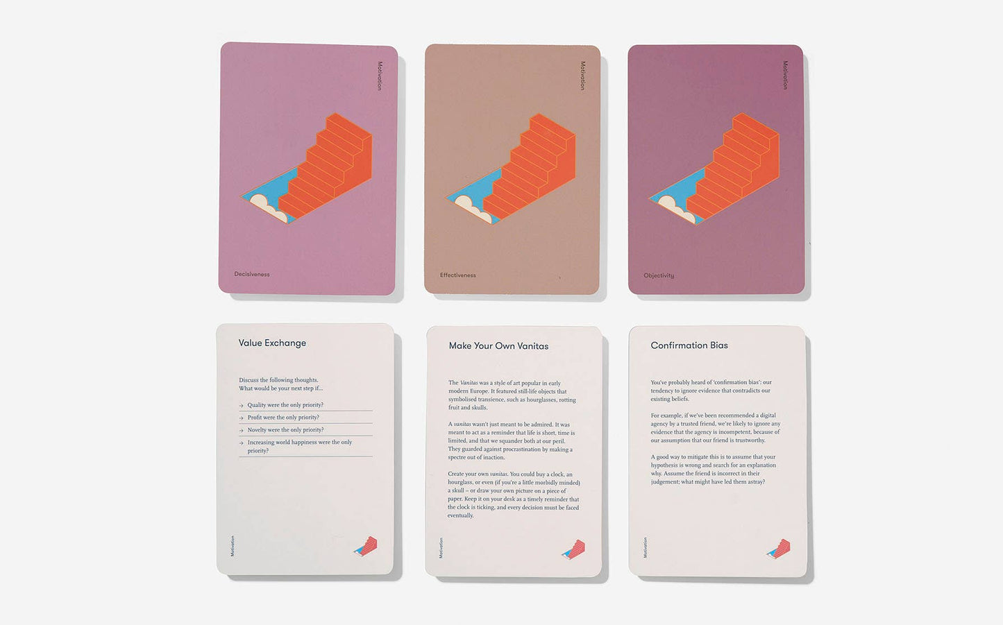 Motivation Strategy Card Game, Personal Growth Tool