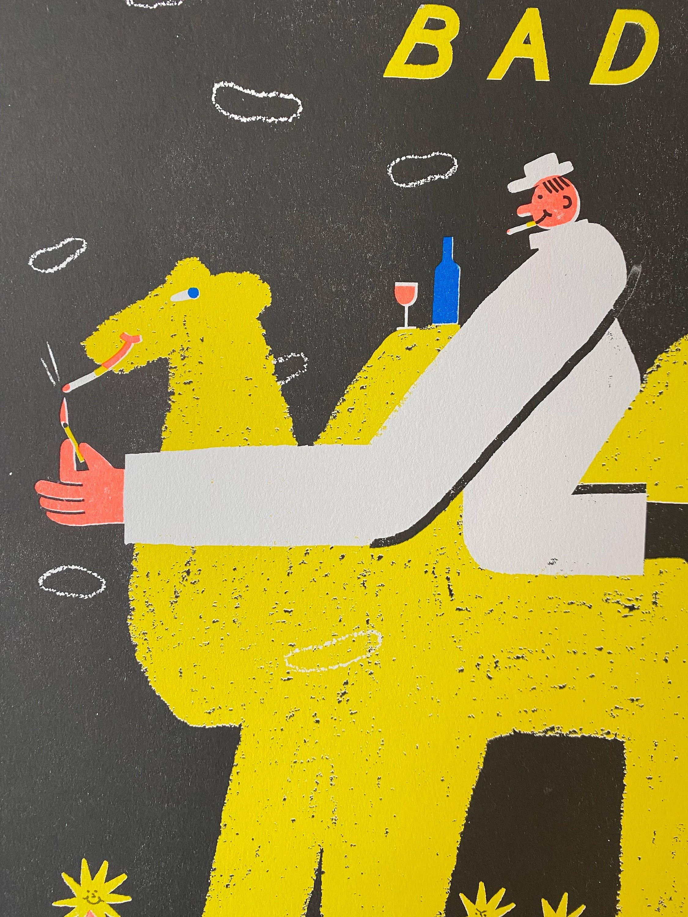 Bad Influence | Riso Print A3