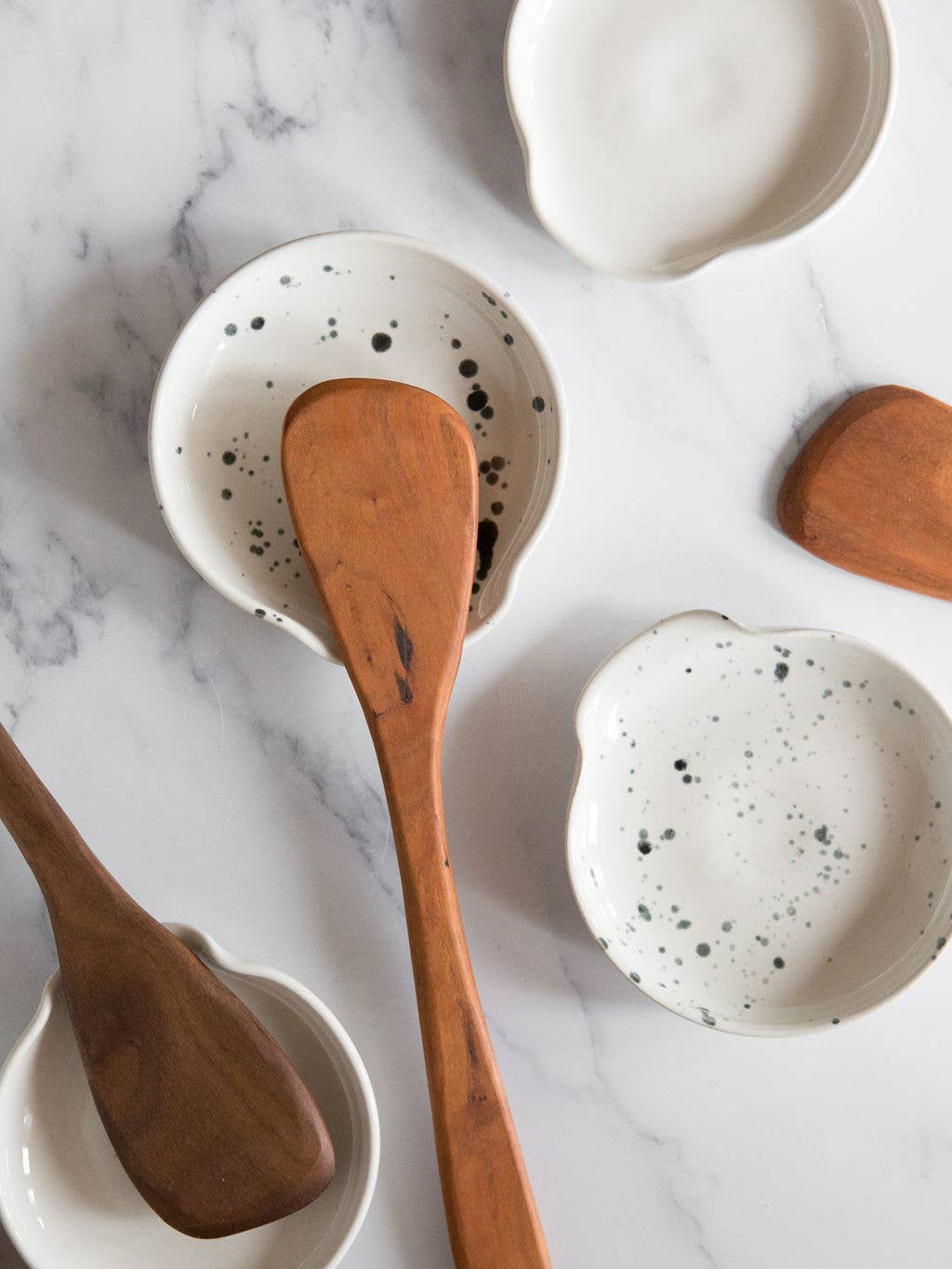 Spoon Rest | White Glaze
