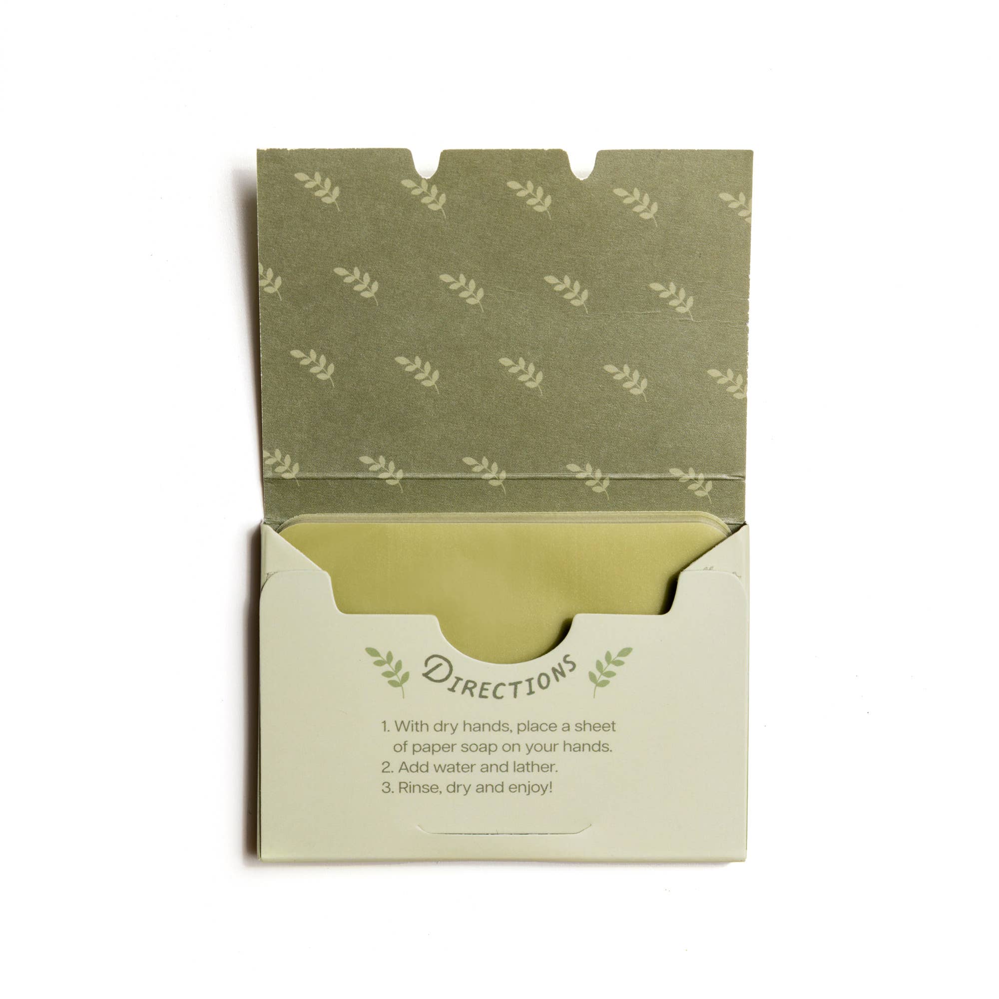 Olive Oil Paper Soap by 123 Farm, further view