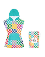 Dock & Bay Quick-Dry Kids Poncho | Check Me Out