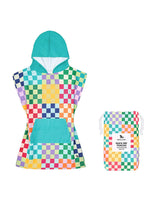 Dock & Bay Quick-Dry Kids Poncho | Check Me Out