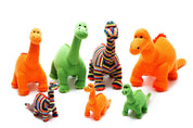 Knitted Diplodocus Dinosaur Soft Toy | Green, 40cm