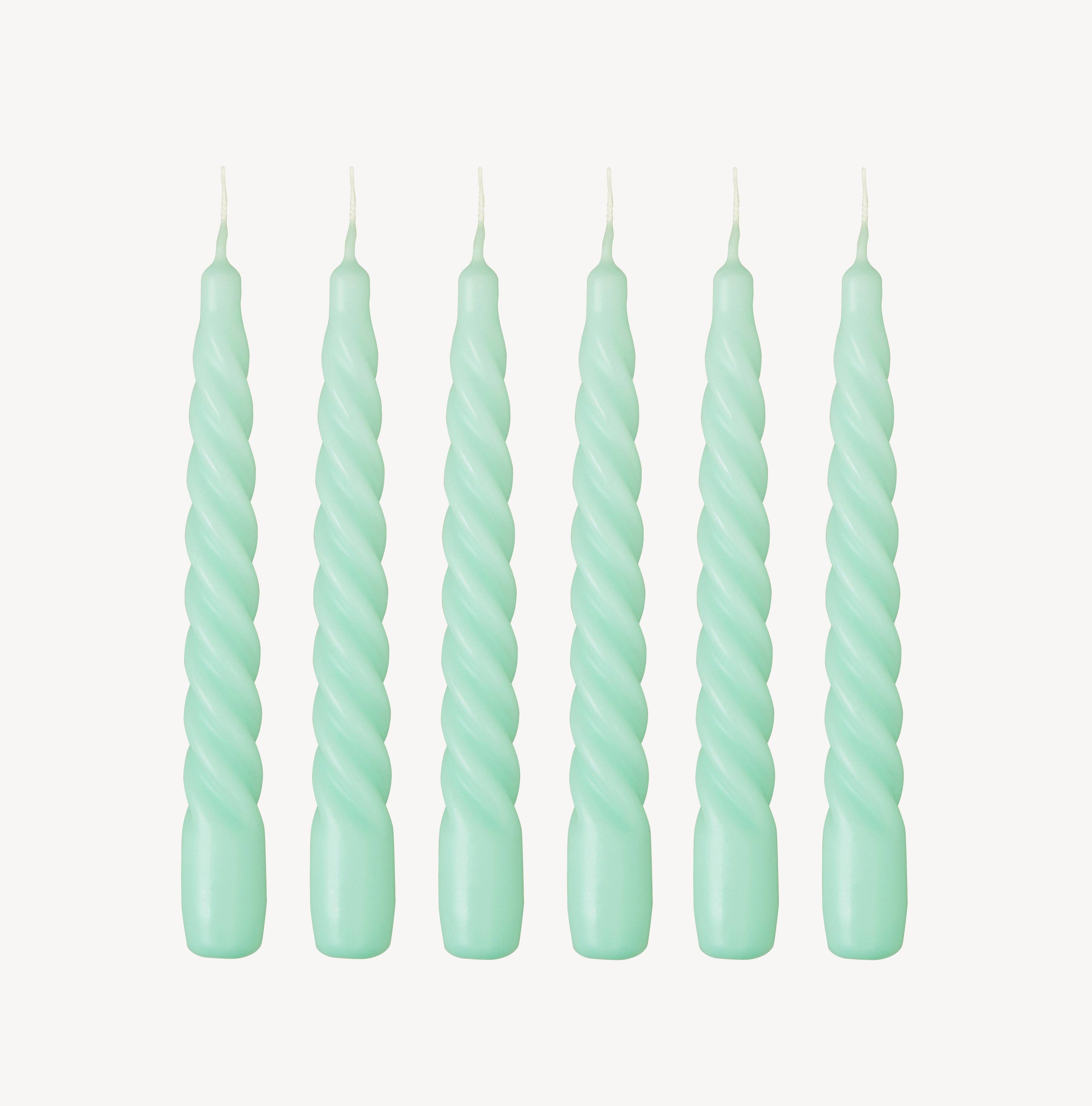 1 Twist Candle - Mint