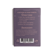 Lavender and Fir Paper Soap by 123 Farm, further view