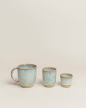 Tejo handmade ceramic cappuccino cup, further view