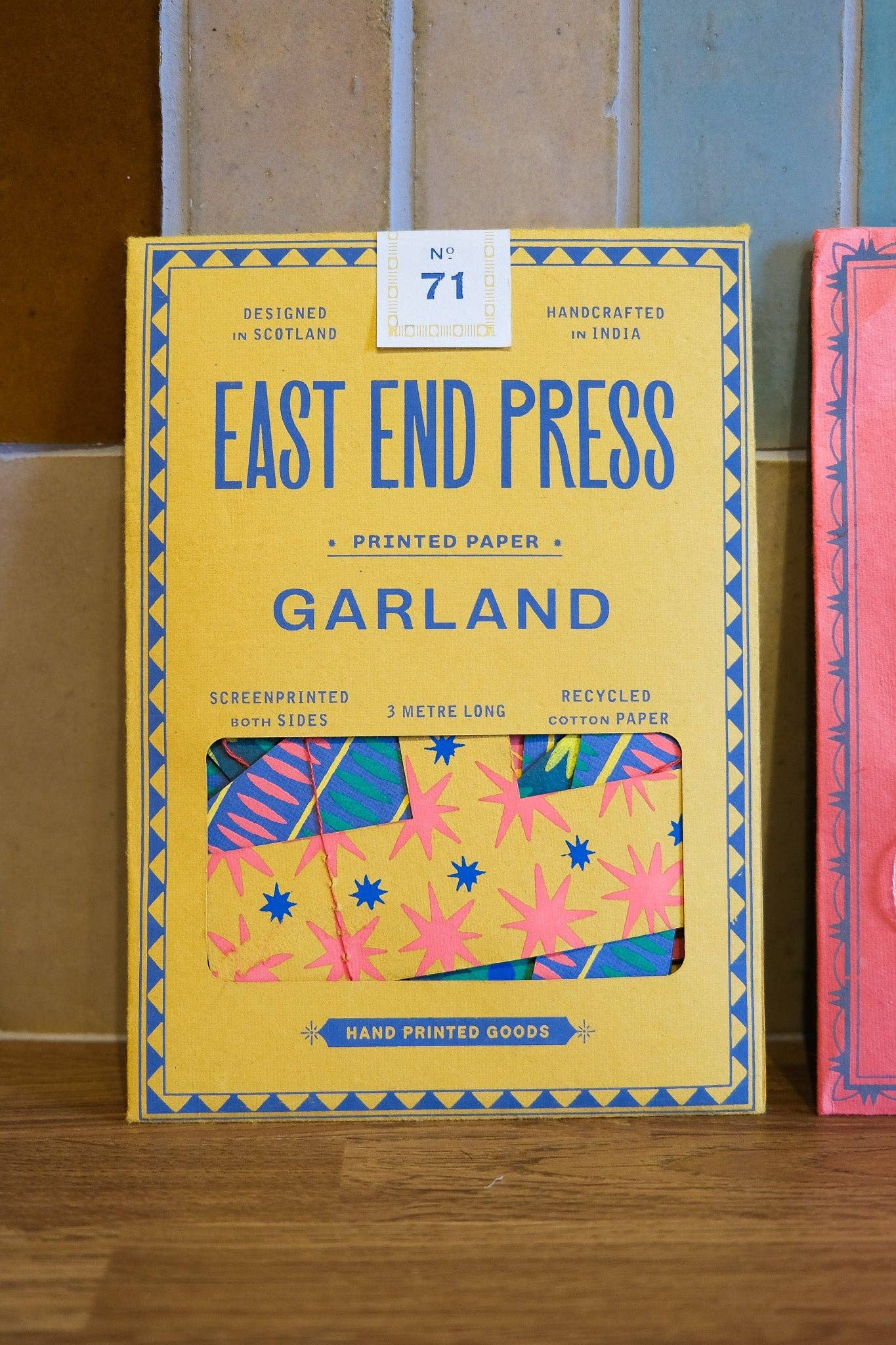 Happy Birthday Sewn Garland