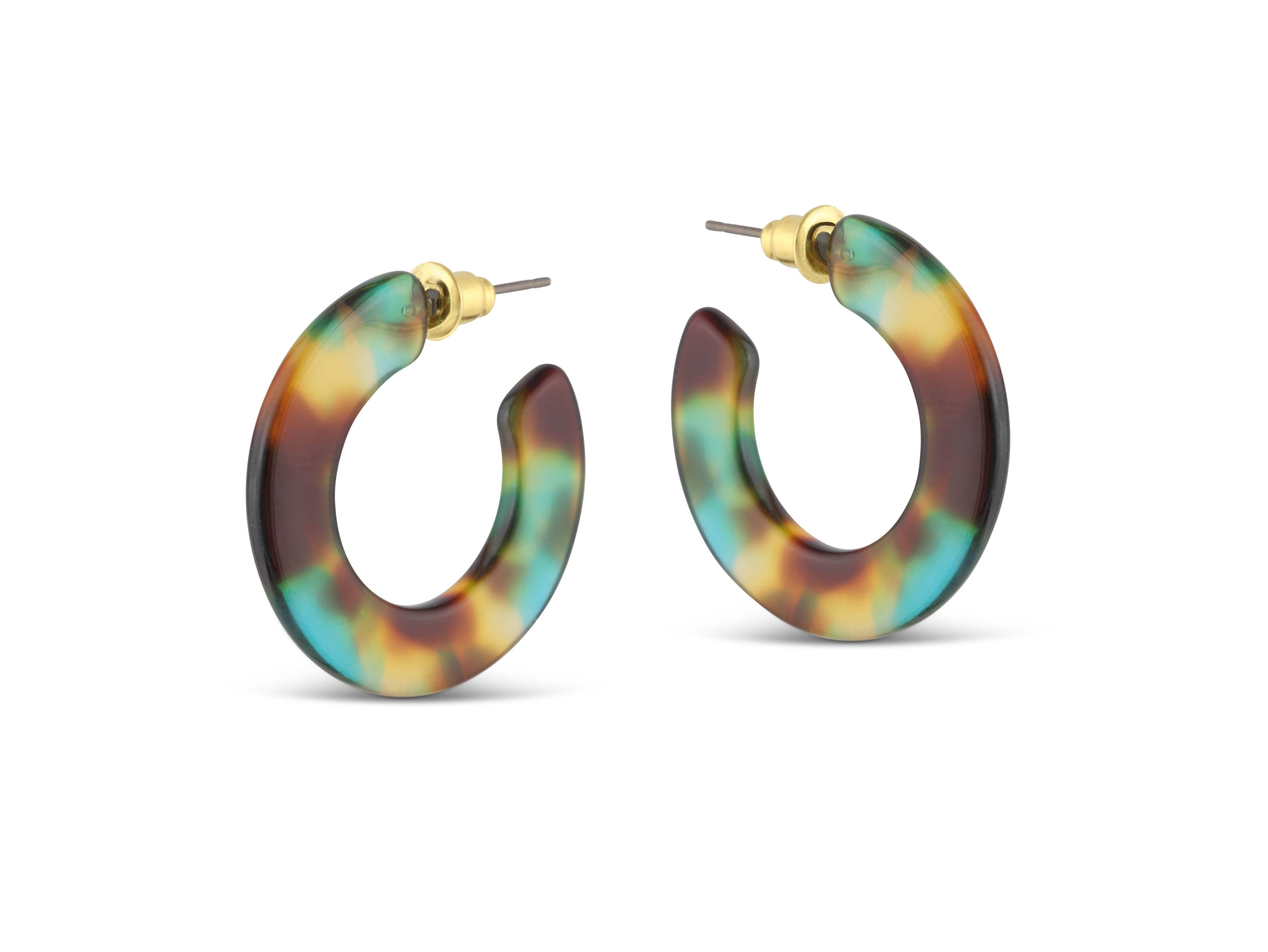 Jessica Tiny Cut Out Hoop Earrings