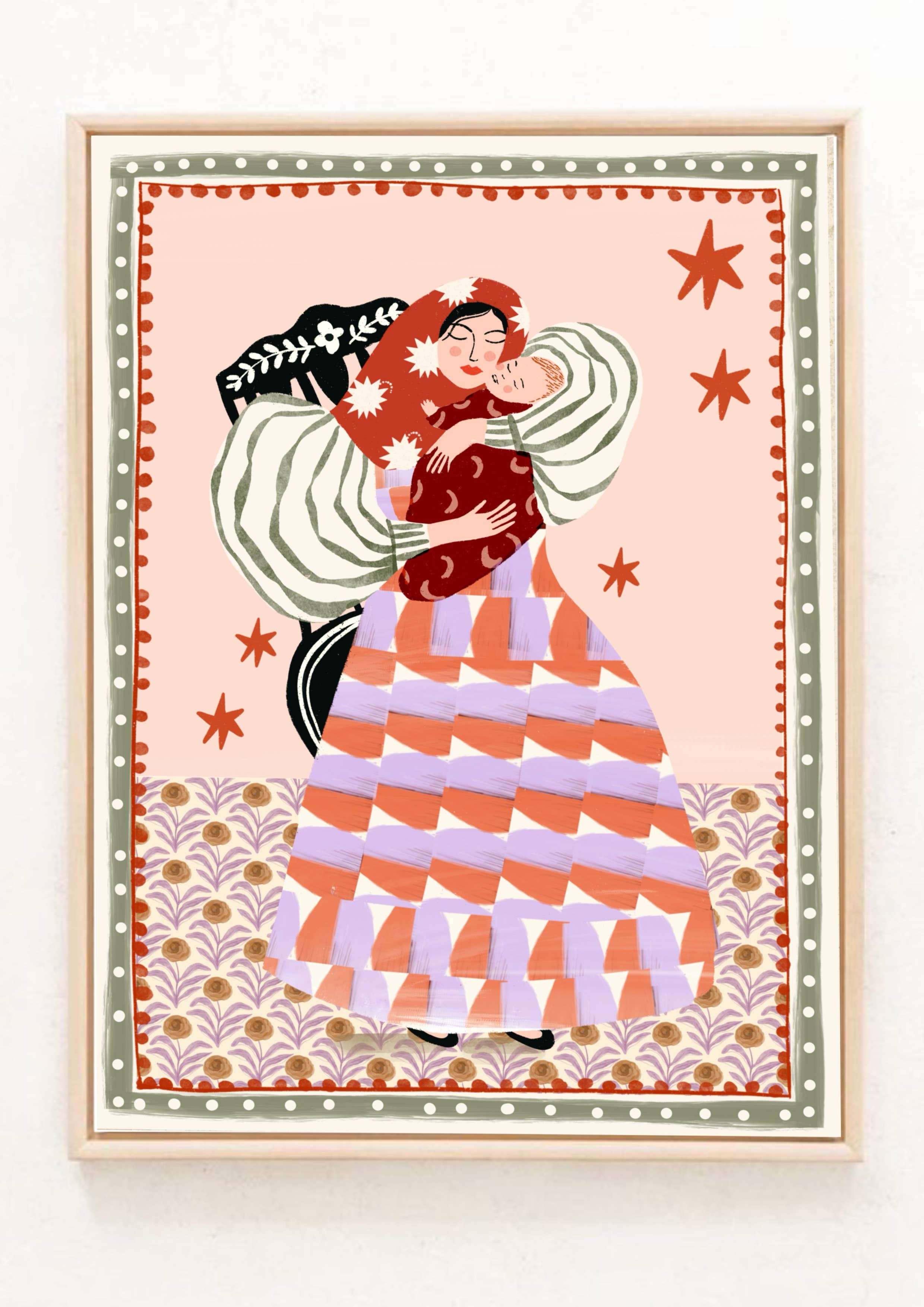 Folk Mum | Art Print