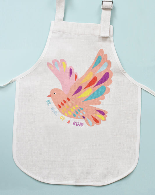 Rainbow Bird Children's Apron