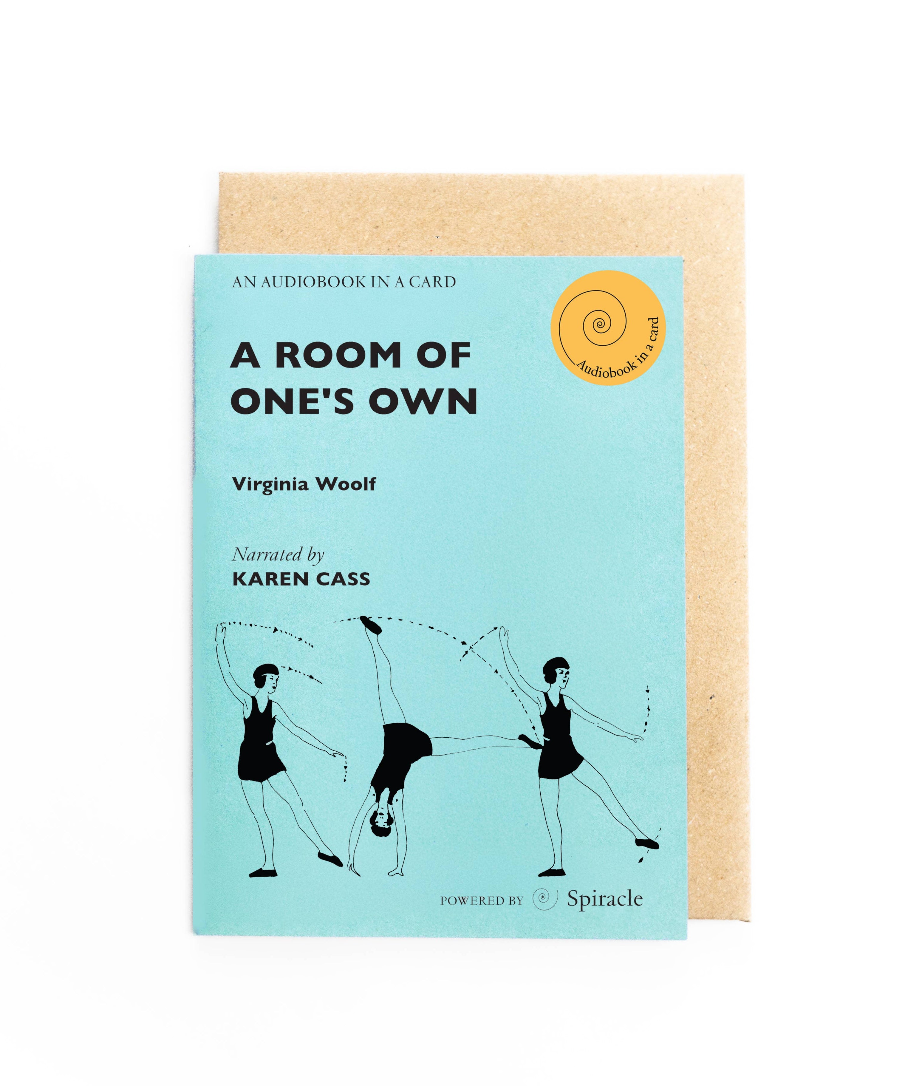 Spiracle Audiobook in a Card, A Room of One's Own by Virginia Woolf