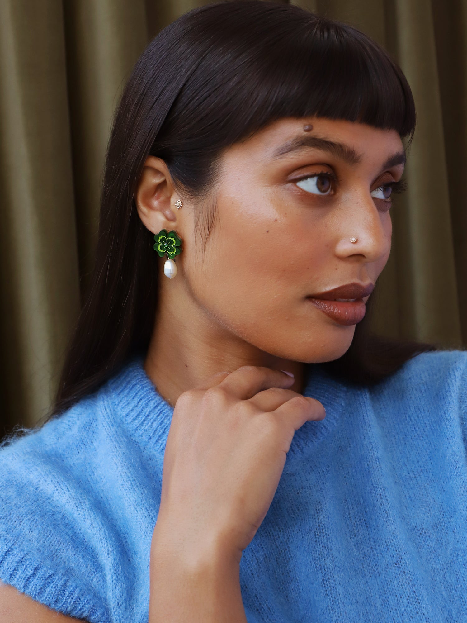 Four Leaf Clover Earrings