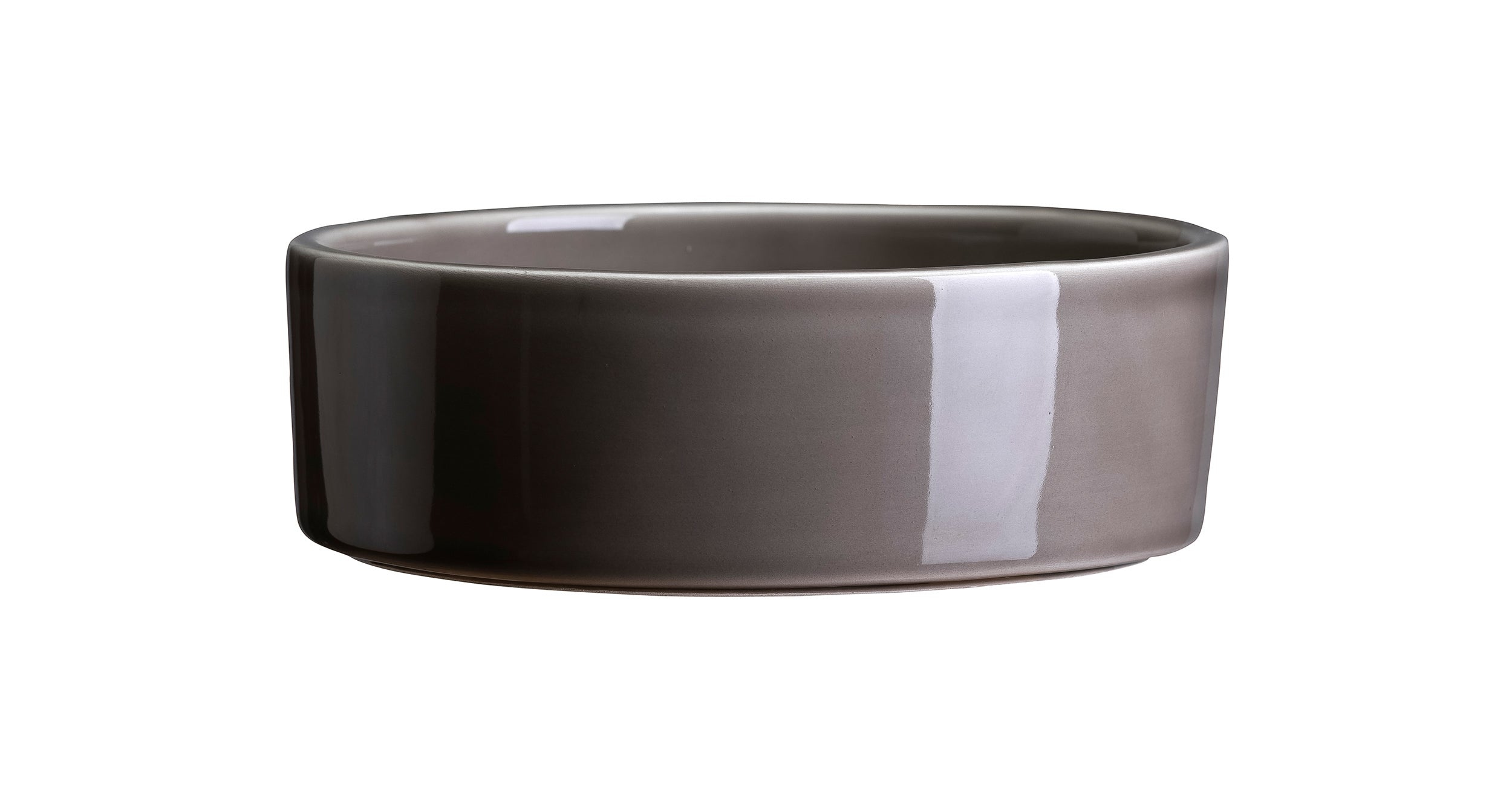 Saucer Glazed Finish for Hoff Pot Ø14cm in grey