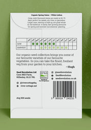 Organic Spring Onion Seeds | White Lisbon