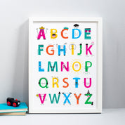14 Alphabet Of Emotions Print