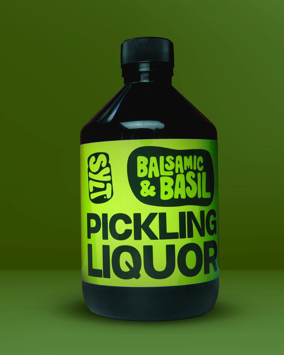 Sylt Pickling Balsamico and Basil pickling liquid, 500ml bottle