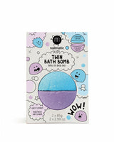Nailmatic Bath Bomb Twin | Blue & Violet, Kids