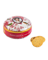 Shortbread Biscuits | Bergamot Tea, "Oisellerie" Round Tin, 175g