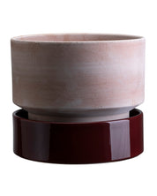 Hoff Raw Pot & Saucer Ø30cm | Rose Clay with Saucer | Bergs Potter