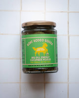 Goat Rodeo Goods Big Dill Energy | American Style Sour Dill Pickle, 500g