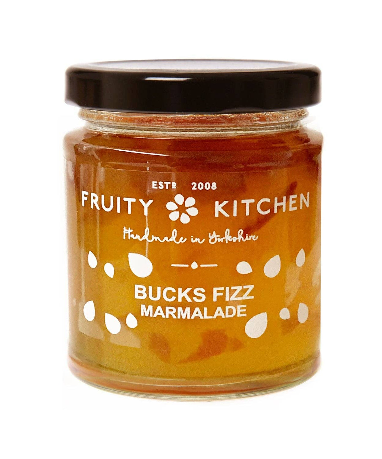 The Fruity Kitchen Bucks Fizz marmalade, 227g jar