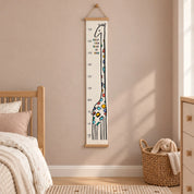 Giraffe Height Chart – Children's Nursery Wall Art