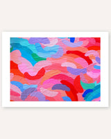 Candy Bloom Print | Emily Abstract