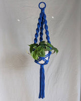 Chunky Handmade Macrame Plant Hanger | Made From Recycled Cotton