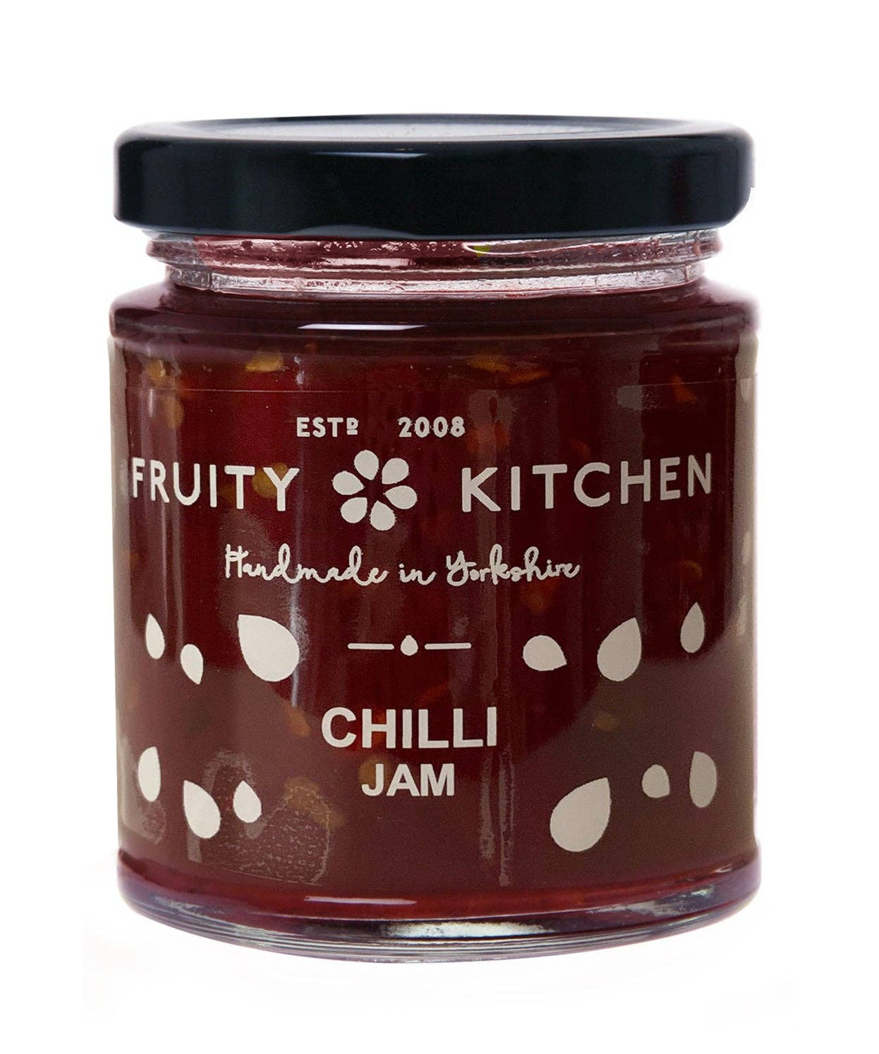 The Fruity Kitchen chilli jam, 227g jar