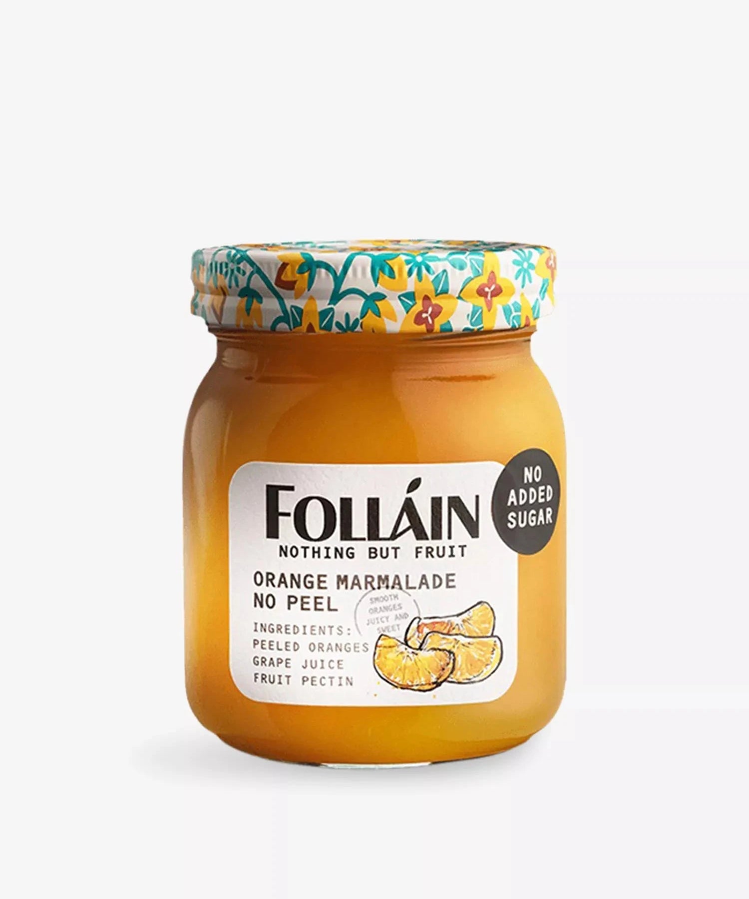 Folláin Christmas spiced marmalade jar with whiskey and citrus