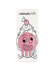 Cookie Pale Pink water-based nail polish by Nailmatic, featuring a cartoon character design on the label.
