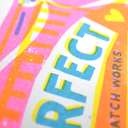 Perfect Match A4 Risograph Art Print