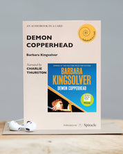 Spiracle Audiobook in a Card, Demon Copperhead by Barbara Kingsolver