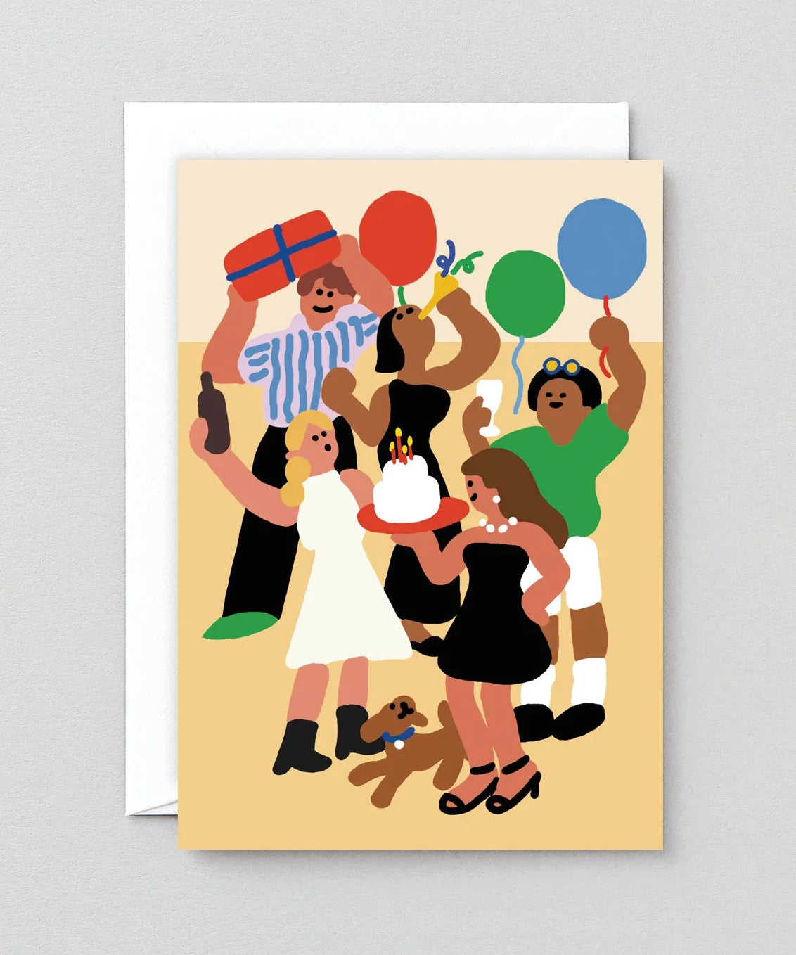 Limoo Park Birthday Disco greetings card