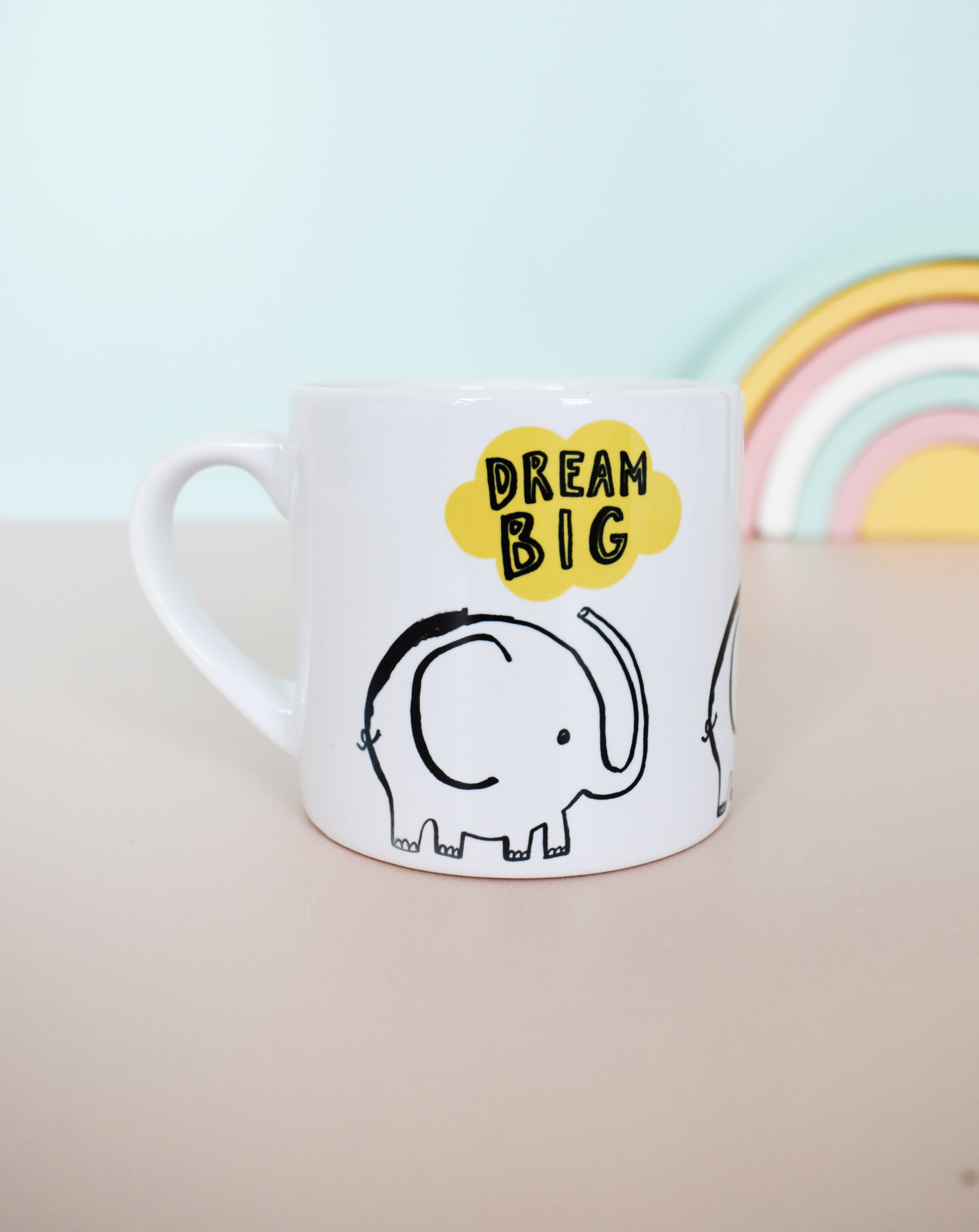 Dream Big Elephant Children's Mug
